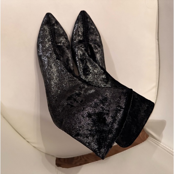 Jimmy Choo Velvet Ankle Sucks Boots Size 37 - Picture 9 of 15